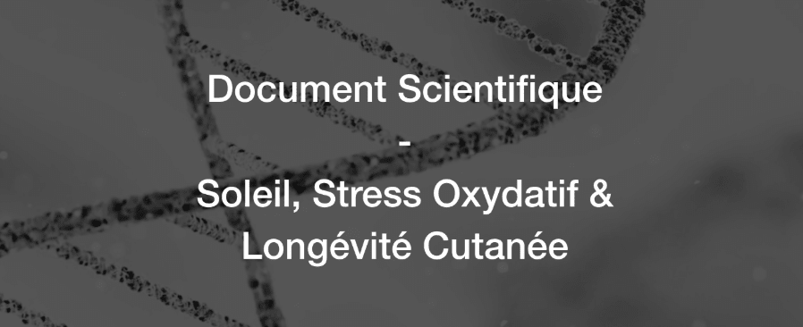 SOLEIL - STRESS OXYDATIF -  LONGÉVITÉ CUTANÉE - MyPureSkin